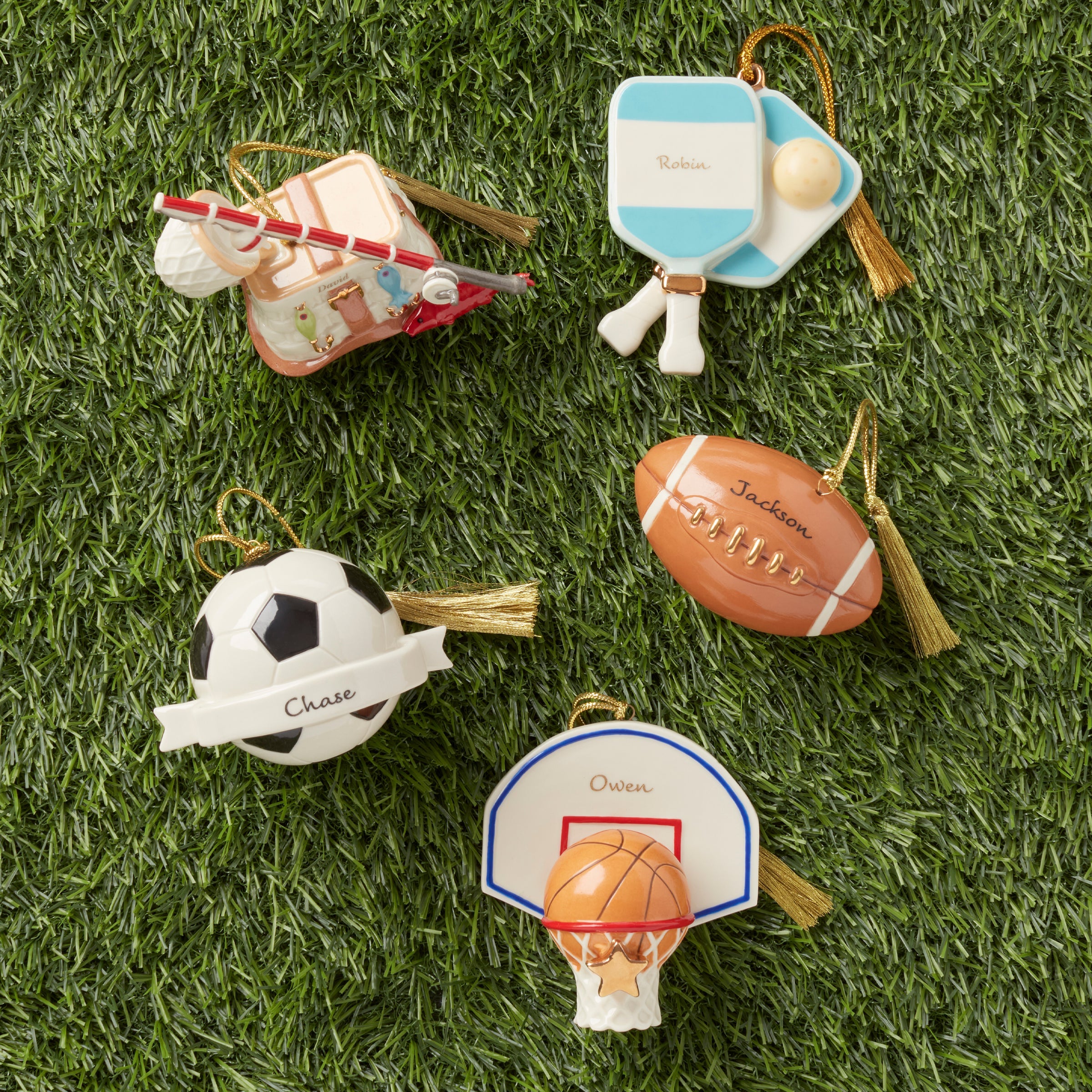 Personalized Pickleball Ornament